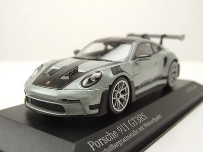 Porsche 911 (992) GT3 RS 2023 Argento Modellino 1:43 Minichamps - Immagine 1 di 4