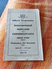 Scotland v Czechoslovakia Czech Czechia 8/12/1937 @ Ibrox Rangers (44)