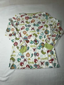 Dr. Seuss Grinch Family Christmas 2-Pc Soft Knit Pajamas Set Adult Size Medium - Picture 1 of 16