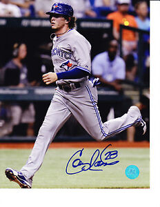 Toronto Blue Jays Colby Rasmus Signed MLB 8x10 Picture Baseball Holofoil Auto