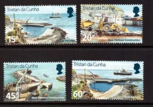 Tristan da Cunha 1996 Sea Port New Harbor set MNH mint stamps - Picture 1 of 1