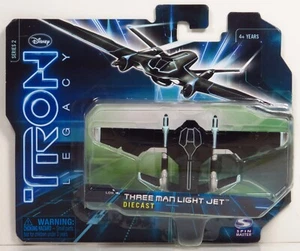 Spin Master Disney 2010 Tron Legacy Series 2 Three Man Light Jet Diecast 1:50 - Picture 1 of 12