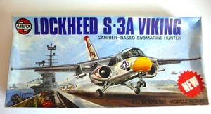 KIT AIRFIX 1/72 ème LOCKHEED "VIKING" BON ÉTAT COMPLET SÉRIE 5 1978 BOITE 34x16 - Imagen 1 de 7