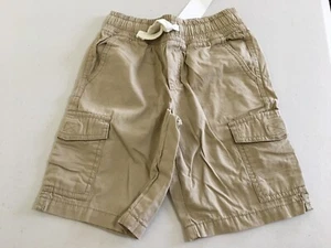 NWT Gymboree Boy Cargo shorts Pull on Shorts Khakis Outlet 5,6,7 - Picture 1 of 2