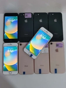 Apple iPhone 8 64GB/128GB/256GB iOS Wifi Unlocked 4.7" Used Smartphone - Afbeelding 1 van 14