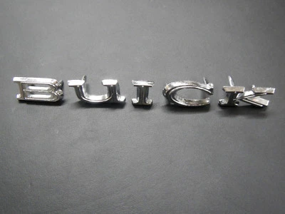 1966 1967 Buick Skylark Special GS Trunk Letters "BUICK" Trunk Lid Letters 66 67 - Image 1 of 4
