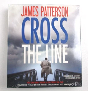 Cross the Line (Alex Cross) - Audio Book CD By Patterson, James -NEW SEALED - Imagen 1 de 4