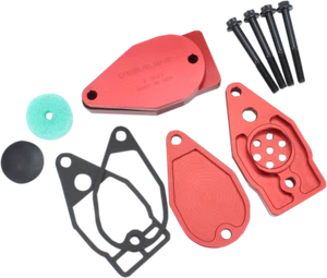 Kit de respiración Feuling Rocker Box para 1999-2017 doble cámara Softail/Dyna/Touring 3200 - Imagen 1 de 1