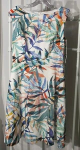 NWT - Adrianna Papell- Ivory Multicolor Sundress Size 4 Retail $146 - Picture 1 of 5