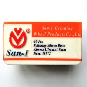 Metal Partials 38*1.7*1.8,San-1 Dental Lab Materials Polishing Silicon Discs - Picture 1 of 1