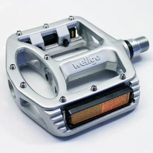 WELLGO Mg1 Magnesium Platform Pedals Silver - Изображение 1 из 1