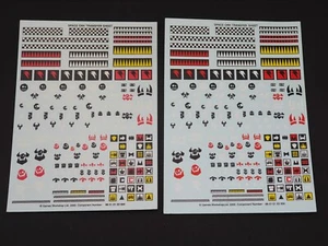 GW 40K ORK TRANSFER SHEETS X 2. GREEN 291 - Picture 1 of 1