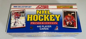 Vintage 1990 Score NHL Hockey Premier Edition Factory Sealed Set of 445 Cards - Picture 1 of 2