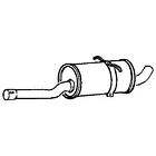 Centre Exhaust Pipe With Silencer for Volvo 940 2.3 Aug 1990 to Aug 1991 KLARIUS