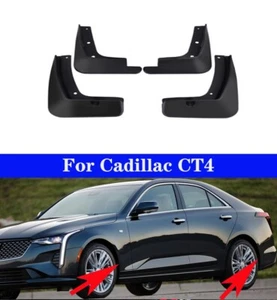 Car mudguard Splash Guards & Mud Flaps For Cadillac CT4 2020-2025 - Imagen 1 de 9