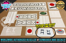 Kuwahara ET BMX Decal Set (1982) Official Licensed Product! Factory Correct Spec