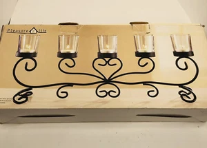Candelabro de metal Pleasure Of Life color negro - Imagen 1 de 5