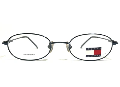 Monturas de gafas Tommy Hilfiger para niños TH2000 NV azul borde de alambre redondo 45-18-135 Foto 1 de 4