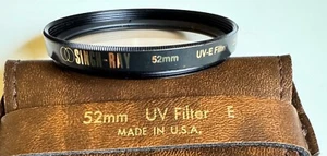 Singh Ray E 52mm Screw-In UV-E Lens Filter w/ Soft Case - USA - Picture 1 of 1