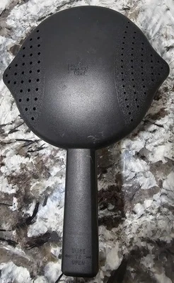 Оригинальная микроварка/пароварка с крышкой 1 кварта Pamped Chef #2776 черная - Изображение 1 из 4