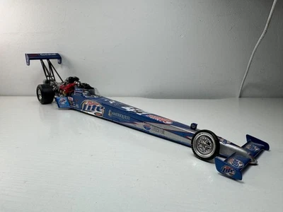 Acción Larry Dixon Autógrafo Firmado Auto Miller Lite 1/24 NHRA Dragster Diecast Foto 1 de 4