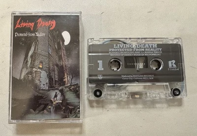 Living Death - Protected From Reality (Cass, Album) 1987  771412-4 - Image 1 of 2