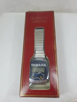 Reloj de pulsera digital vintage nuevo en paquete YAMAHA MOTORS ATV para hombre Foto 1 de 3