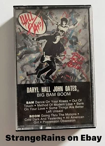 Daryl Hall John Oates BIG BAM BOOM Cassette Tape  PLAY TESTED ~ SOUNDS GREAT! - Picture 1 of 6