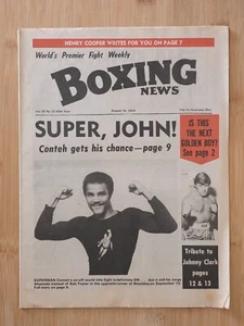 Boxing News - Magazine / Issue: 16th August 1974 - Picture 1 of 2