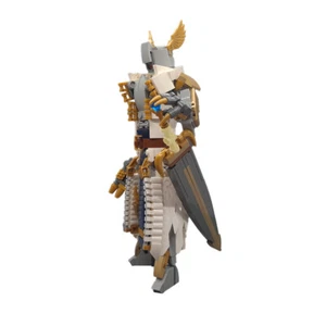 MOC: Mecha Warrior Iconic Robot Model with Weapon 434 Pieces Toys Suit DIY - Picture 1 of 8