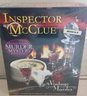 Inspector McClue: A Vintage Murder, Party Dinner Mystery Crime Game, NEW SEALED 
