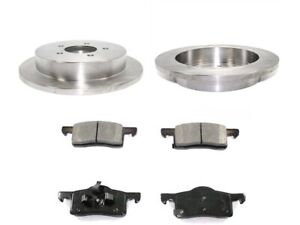 Rear Brake Pad and Rotor Kit For 02 Ford Expedition YG48Q2