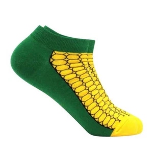 Corn of the Cob Ankle Socks from the Sock Panda - Picture 1 of 3