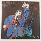 ANDY WARHOL * Superman * Lithograph * 50x50cm * Limited # 200/500 CMOA signed