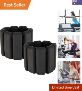 Adjustable Ankle Weights, Wrist & Ankle Weights for Home Gym, Use for Yoga, D... - Picture 1 of 9