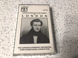 Johann Strauss and Family In London Cassette 1989 Excellent Condition - Picture 1 of 6