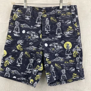 American Eagle Next Level Flex Mens 33 Shorts Hula Girl Pattern - Picture 1 of 9