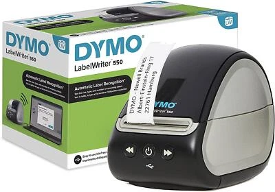 DYMO LABEL 550 WRITER 27.1 x 15.9 x 14 CM LABEL BRAND NEW SEALED - Image 1 of 4