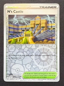 Pokemon N'S CASTLE 152/159 Journey Together - Rev Holo - COMO NUEVO - Imagen 1 de 2