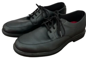 Skechers Work Relaxed Fit Mens Shoes Size 9.5 M 77103 Black Slip Resistant - Picture 1 of 9