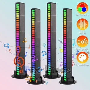 Sound Music Light Voice Activated Pickup Rhythm RGB LED Strip Tube Car Bar Lamp - Picture 1 of 18