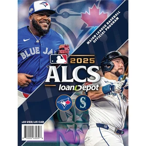 2025 MLB OFFICIAL GAME ALCS PROGRAM Seattle Mariners Toronto Blue Jays American - Picture 1 of 1