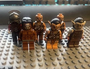 6x Lego LoTR Minifigures: Orcs, Uruk-hai, Lurtz - Picture 1 of 2