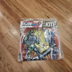 1986 G.I. Joe Mylar Streamer Kite 6,5" Sci-Fi vs Storm Shadow - Neu & Sealed NOS - Bild 1 von 7