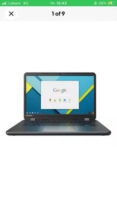 Lenovo 14 inch Chromebook N42-20 Laptop 4GB RAM 16GB eMMC Chrome OS HDMI WEBCAM - Picture 1 of 4