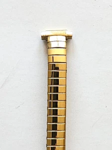 6 mm - Correa de reloj elástica de metal para mujer - dorada - Imagen 1 de 4