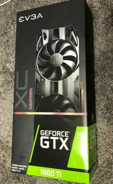 EVGA GeForce GTX 1660 Ti XC 6GB GDDR6 Graphics Card (06G-P4-1266-KB)
