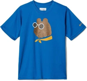 Columbia Boys' Grizzly Ridge Short Sleeve Graphic Shirt, MEDIUM - Picture 1 of 2