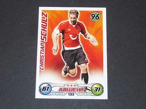 SCHULZ HANNOVER 96 TOPPS MATCH ATTAX PANINI FOOTBALL BUNDESLIGA 2009-2010 - Imagen 1 de 1