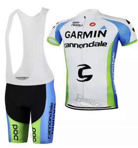 Bicycle Jersey Set With Bibshorts Garmin Cannondale